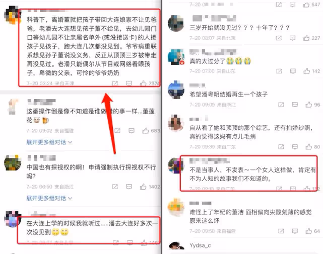 董潔帶兒子出席活動，潘粵明轉發內容相繼被罵，這場婚姻沒有勝者