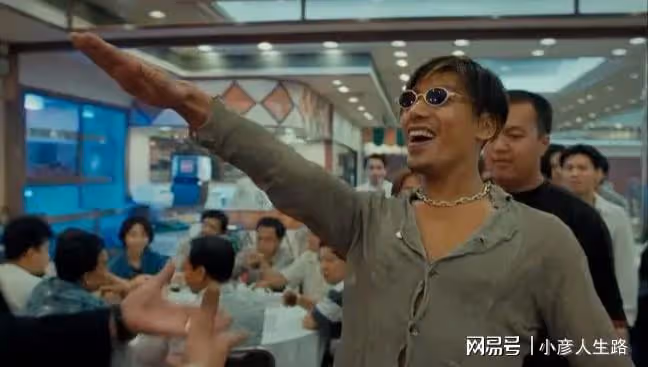 和合圖「西環教父」金山，脾氣火爆好鬥，後因病去世