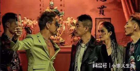 和合圖「西環教父」金山，脾氣火爆好鬥，後因病去世