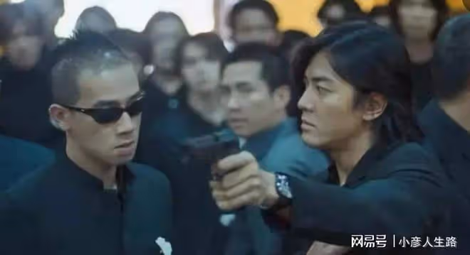 和合圖「西環教父」金山，脾氣火爆好鬥，後因病去世