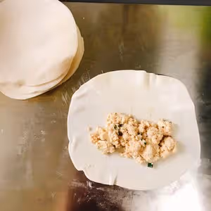 家常水煎豆腐卷
