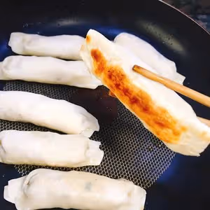 家常水煎豆腐卷