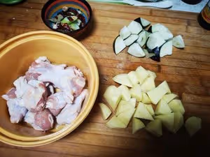 土豆燉雞塊