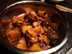 土豆燉雞塊