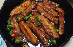 香煎鴨翅
