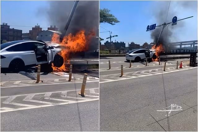 林志穎突發車禍!車身瞬間起火燃燒,被拉出時滿臉鮮血無法說話