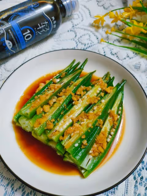 蒜蓉秋葵