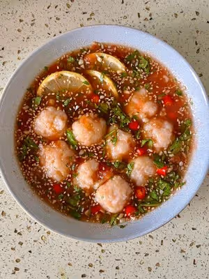 泰式酸辣蝦球