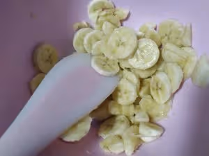 低油少糖香蕉核桃蛋糕