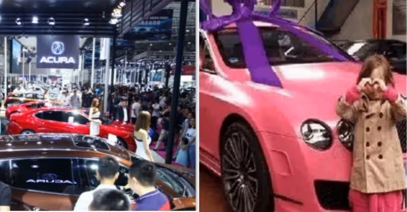 惹到金主了！女兒「與藍寶堅尼合照」被店員狂酸：別摸妳賠不起 　媽媽看不過去：「你跪下，我再買一輛」