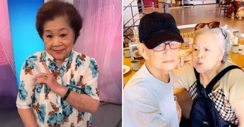 素珠阿姨消失2年，身體爆瘦「丟拐杖吃力行走」健康狀況堪憂，近日夫妻露面恩愛如初，網喊：沒事就好，鬆了一口氣