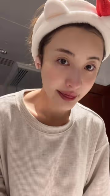 林夏薇素顏上陣教分享護膚心得　網驚：變了林依晨？！