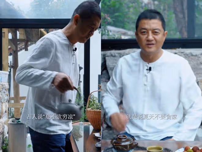 李亞鵬敗訴後首次現身,在豪宅喝茶打坐,網友:4000萬還了嗎