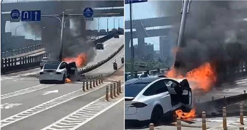 車子秒陷火海!林志穎恩人「曝救命視角影片」:根本不知他是誰 7歲兒後怕驚喊「你抱抱我」惹心疼