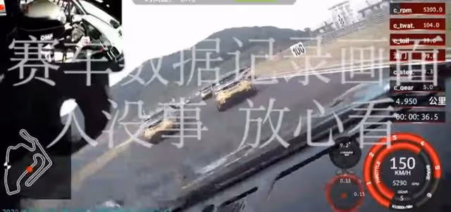 美女網紅賽車發生意外,多車連撞當場失去意識,曾被央視點名表揚