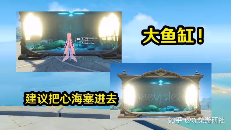 原神：常駐池機制更改探討，妮露加布料求證，塵歌壺新增大魚缸
