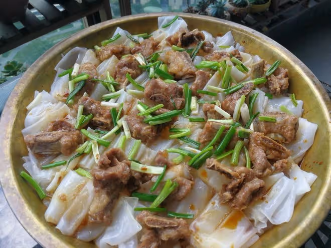 排骨蒸陳村粉