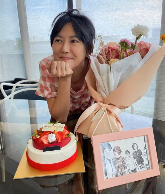 孫燕姿生日與老公罕秀恩愛！44歲皮膚細膩似少女，子女長高不少