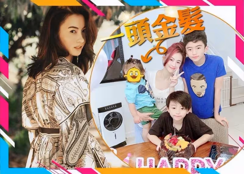 「真富婆」張柏芝:十輛豪車六輛送家人,謝賢意外暴露三胎生父?