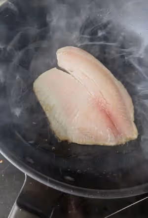 再學不會香煎鯛魚就去吃素