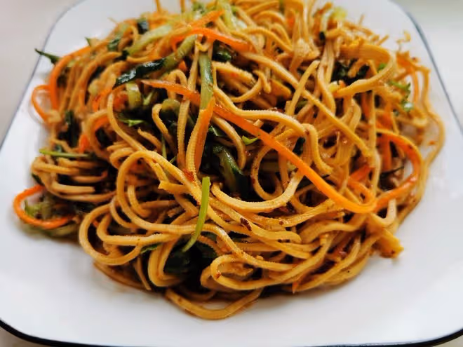 涼拌干豆腐絲