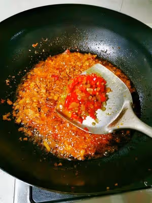 四川爛肉炒泡豇豆
