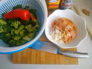 雞胸肉炒西蘭花