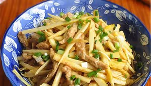 竹筍炒肉絲