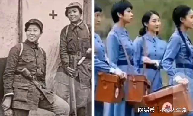 抗日劇變偶像劇?收腰長裙小皮鞋,口紅一塗不像戰士像大戶小姐