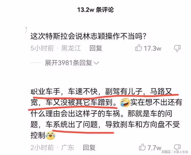 不系安全帶,改裝特斯拉?林志穎車禍原因分析,網友卻說是本命年