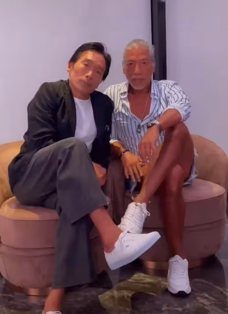 古惑仔張耀揚鄭浩南同框!前者頭髮花白顯老態,相差2歲似兩代人!