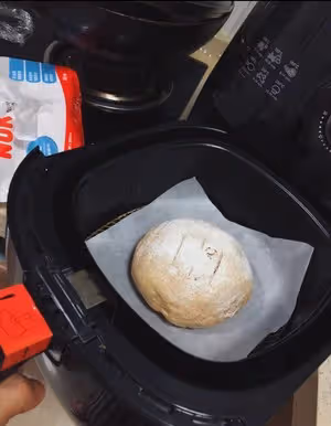 無油低糖法式全麥歐包（空氣炸鍋版）