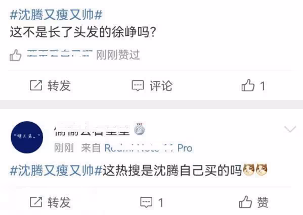 沈騰近照消瘦顏值回升 被指像戴了假髮的徐崢