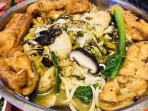 酸菜魚面