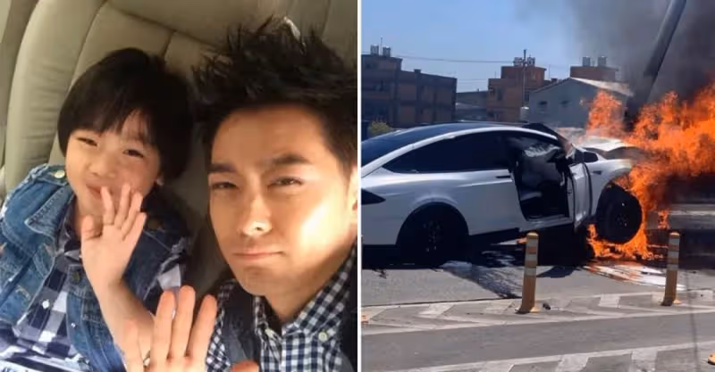林志穎父子出交通事故，誰又注意到了他車上的這個細節