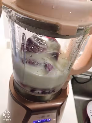 適合女生喝的飲品～火龍果酸奶奶昔