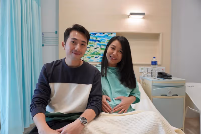 太太關萃汶順利生下女寶寶　葉朝明感動：很偉大的媽媽！