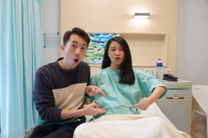 太太關萃汶順利生下女寶寶　葉朝明感動：很偉大的媽媽！