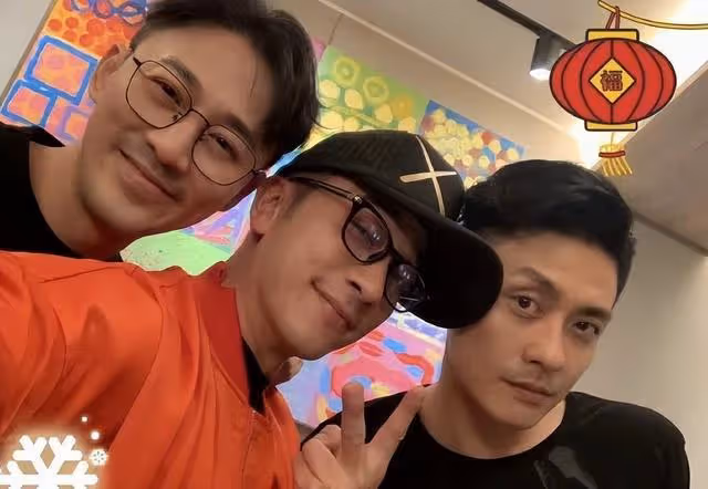 男神合體!林峯與陳小春聚餐被偶遇,同行的劉愷威遲遲未被認出