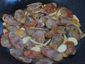 家常菜—四季豆炒臘腸