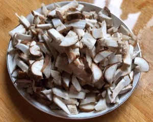 青菜香菇牛肉粥｜牙疼粥