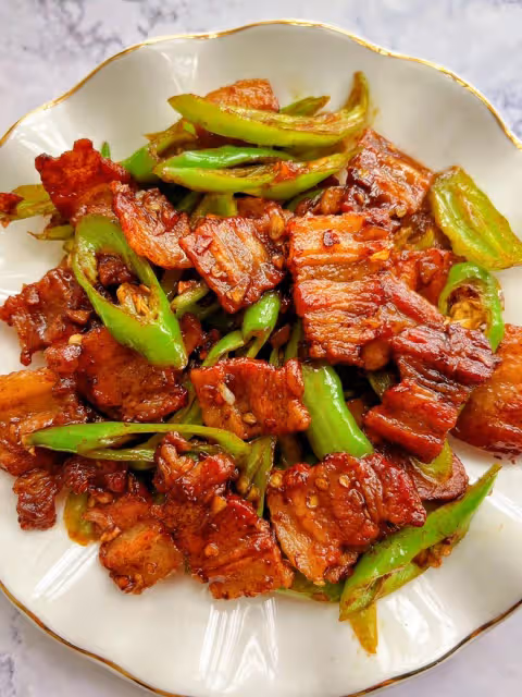 超下飯的辣椒炒肉