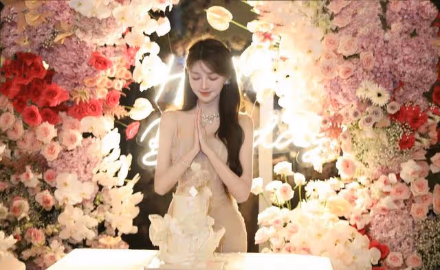 黃曉明疑為緋聞女友慶生,女方曬賀卡署名透露身份,神秘人引猜測
