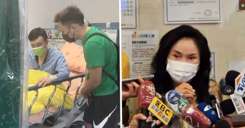 證實余天中風！李亞萍淚崩「他右眼快看不見」腦部有血塊　前幾天「早有4跡象」驚覺不對勁
