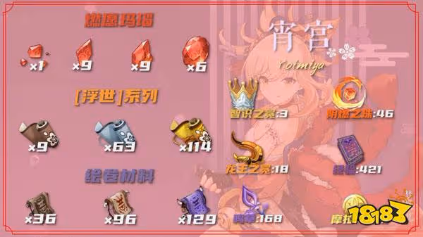 原神宵宮突破材料一覽 宵宮突破材料是什麼