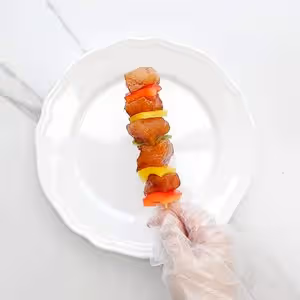 空氣炸鍋彩椒雞肉串