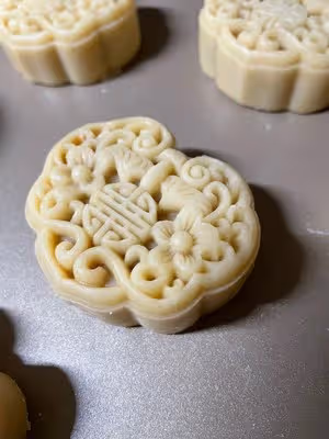 低糖低油花紋清晰的廣式月餅皮