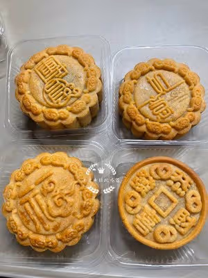 低糖低油花紋清晰的廣式月餅皮