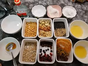 600克五仁大月餅的詳細製作過程