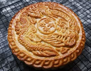600克五仁大月餅的詳細製作過程